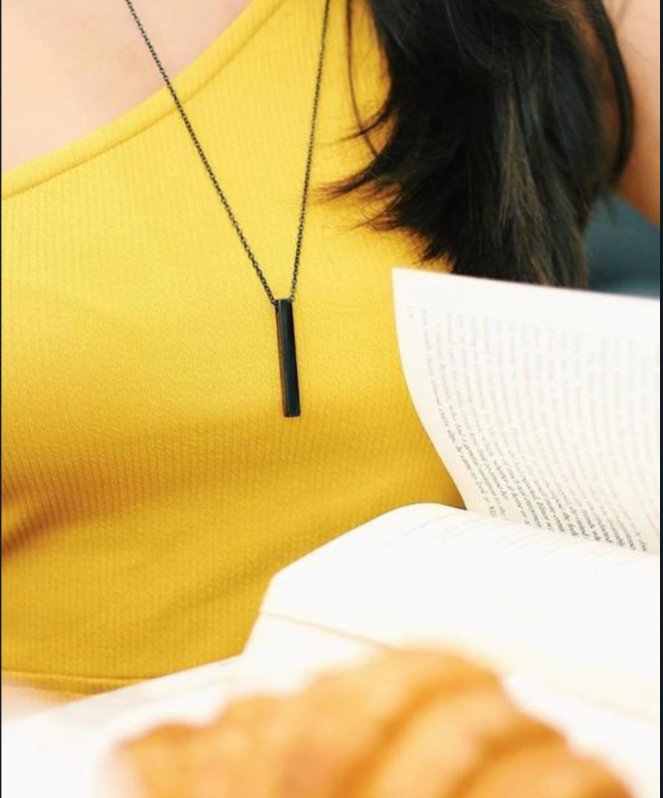 Cuboid Stick Custom Locket Chain