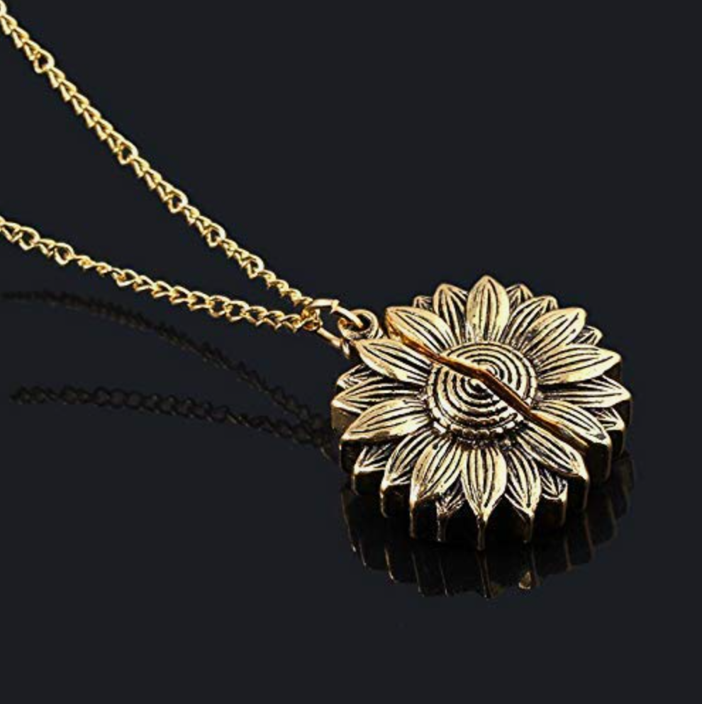 You are My Sunshine Gold Plated Engraved Chain