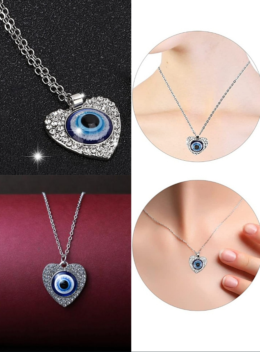 Cute Evil Eye Necklace Chain