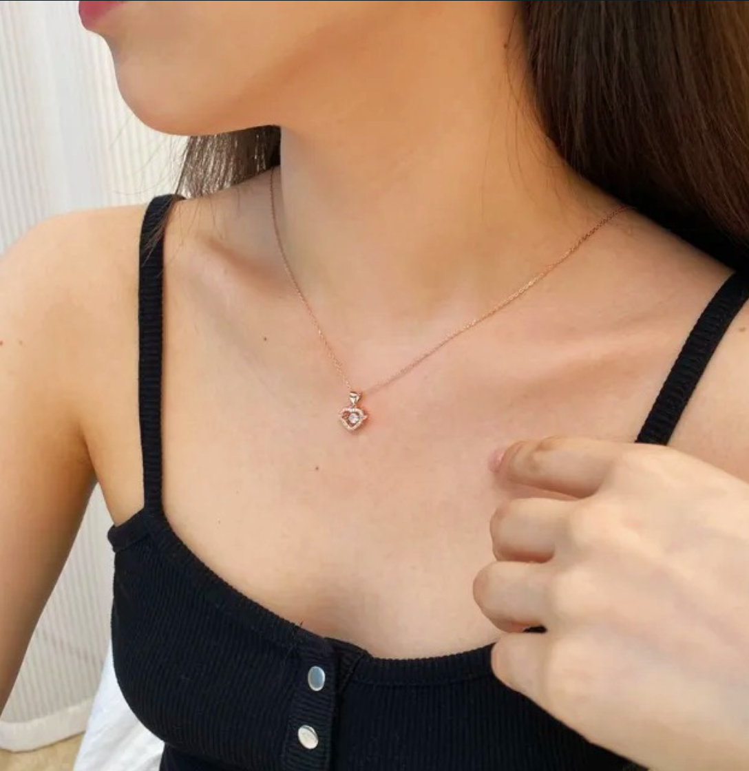 Anti Tarnish Ange Wing Pendant Chain