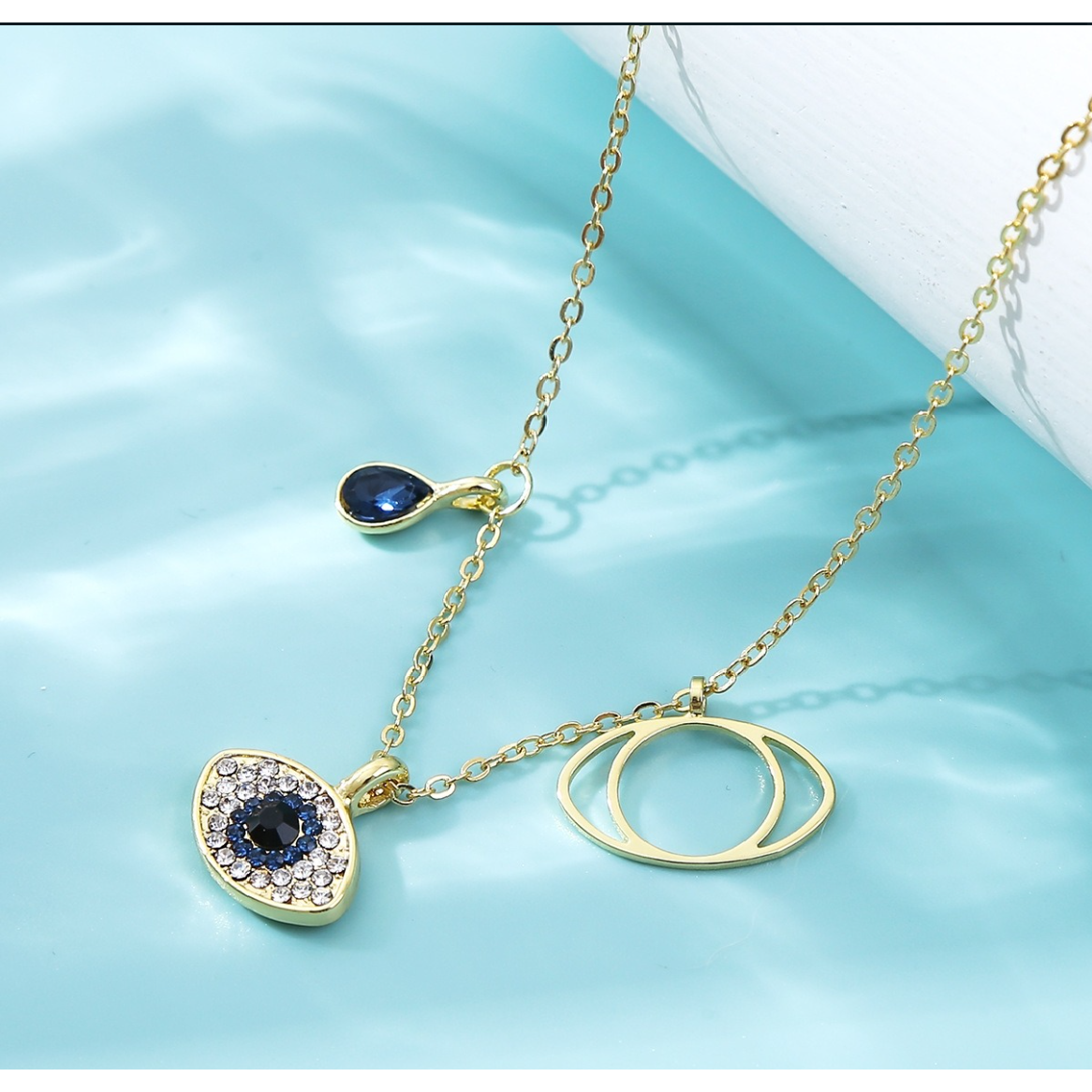 Evil Eye Necklace Chain