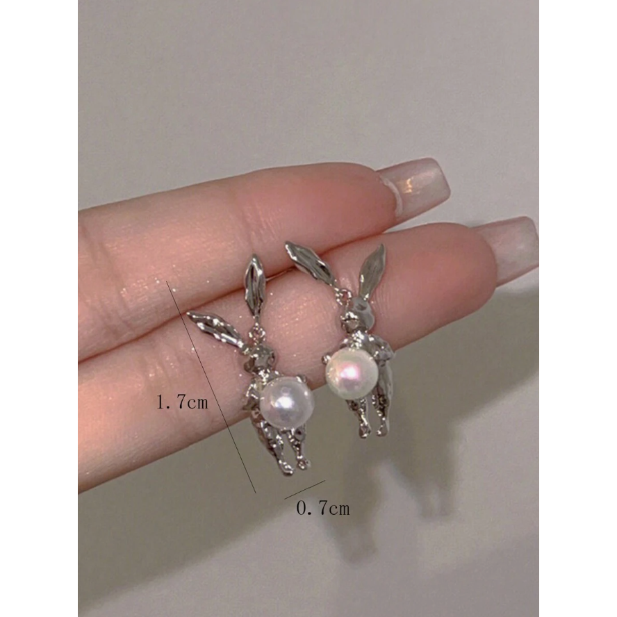 Cute Rabbit Drop Earring