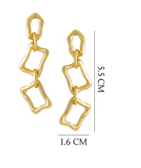 Cubic Zirconia Creative Hoop Earring