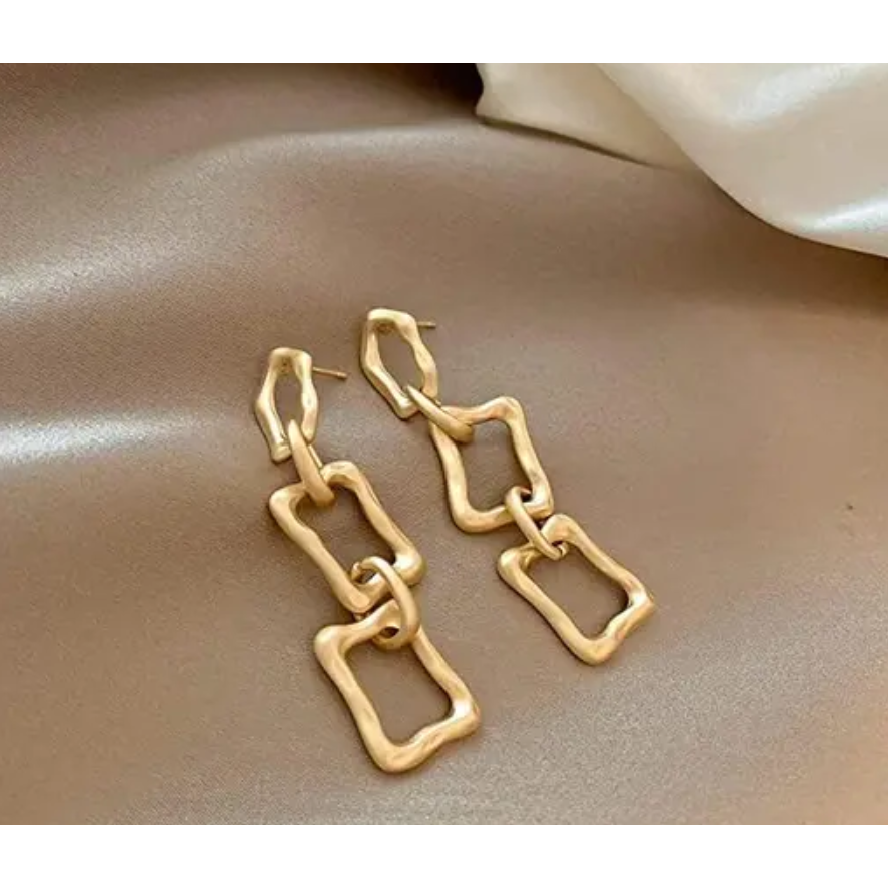 Cubic Zirconia Creative Hoop Earring