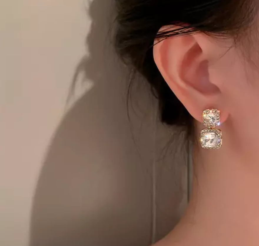 Crystal Statement Earring