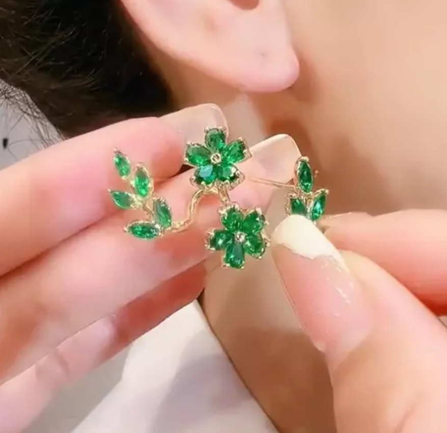 Flower Wrap Earring