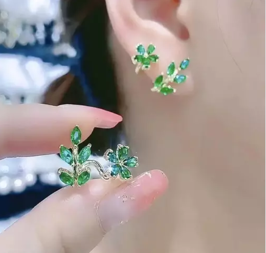 Flower Wrap Earring