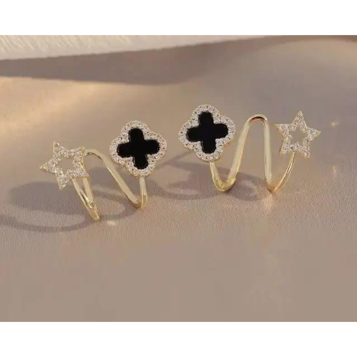 Four Leaf Clover Stud Earring