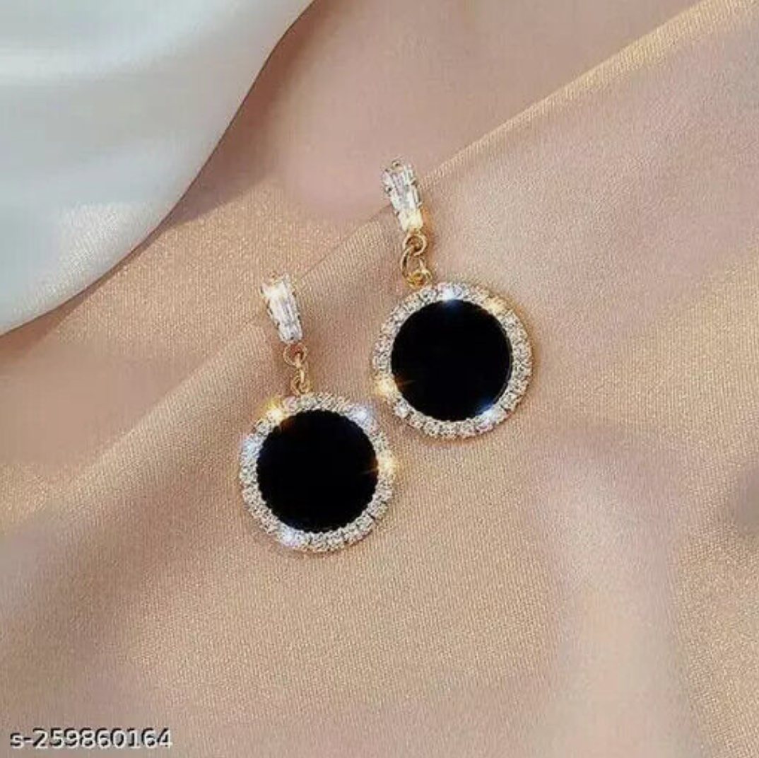 Circle Drop Earring