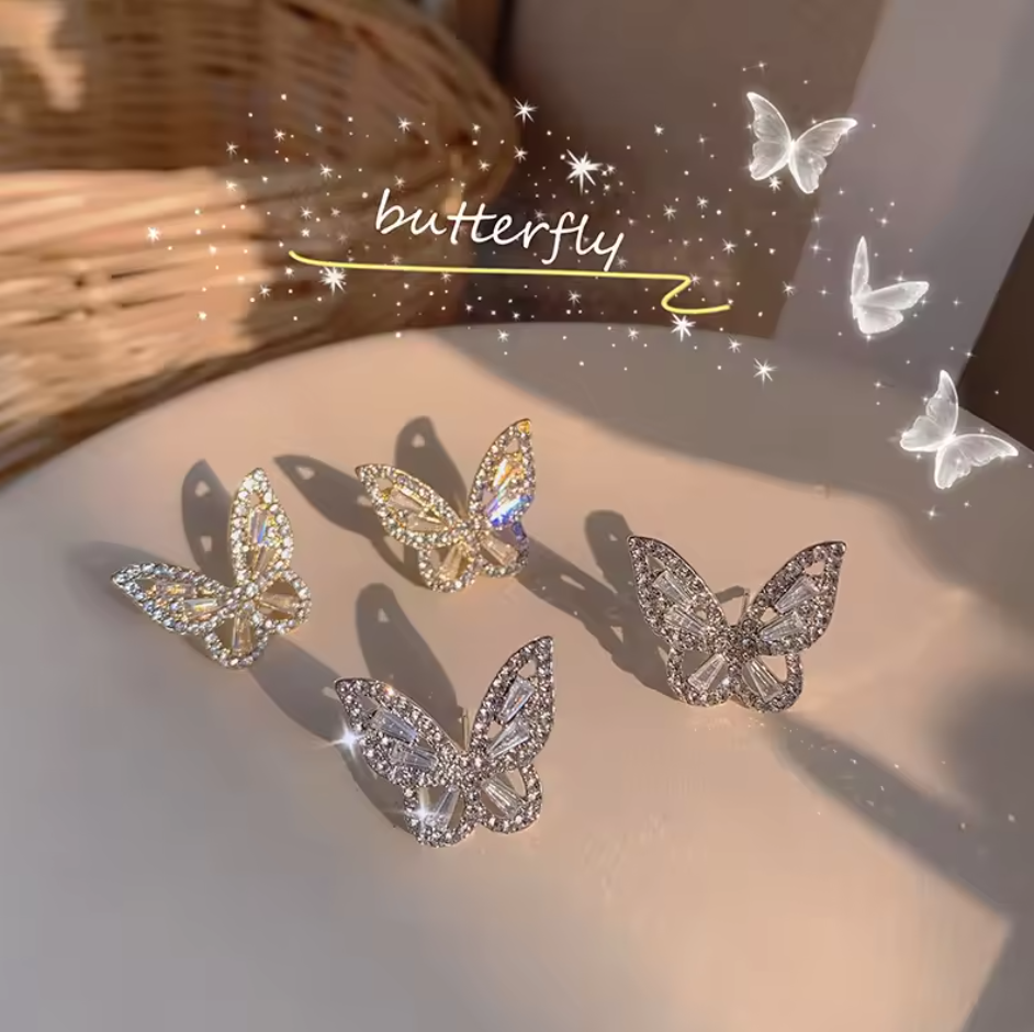 Butterfly Stud Earring
