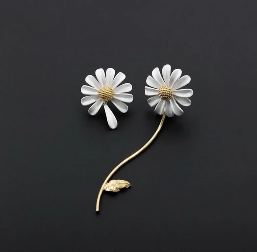Flower Drop Earrings