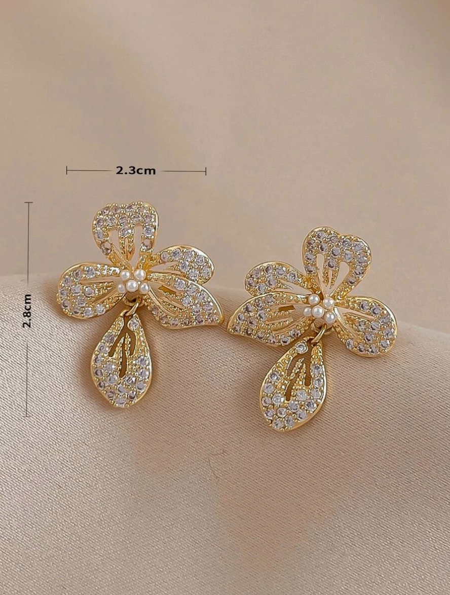Flower Stud Earring
