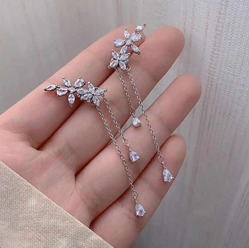 Leaves Wrap Drop Earring