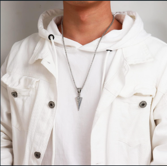 Locket Arrow Design Chain
