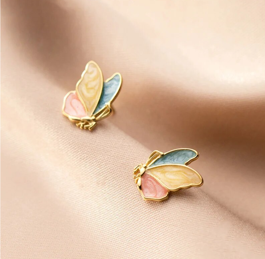 Beautiful Butterfly Stud Earring