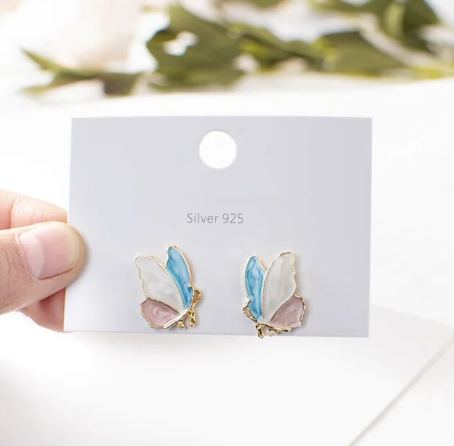 Beautiful Butterfly Stud Earring