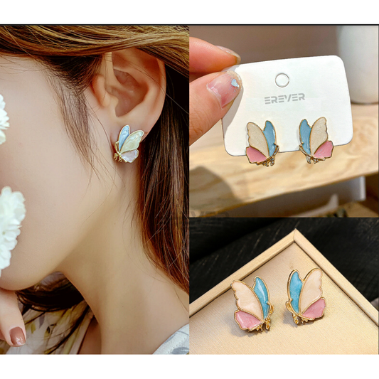Beautiful Butterfly Stud Earring