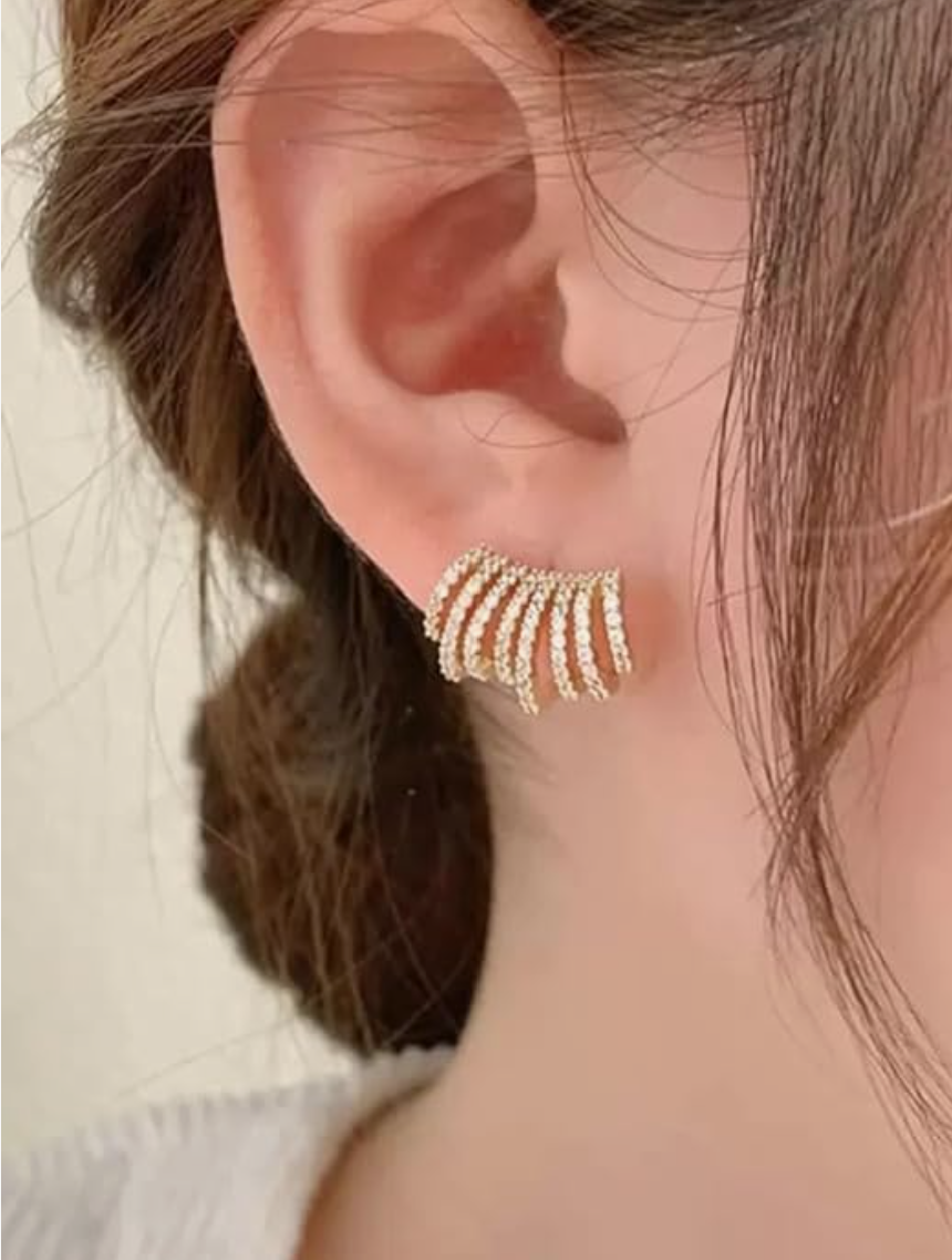 Stylish Stone Hanging Earring
