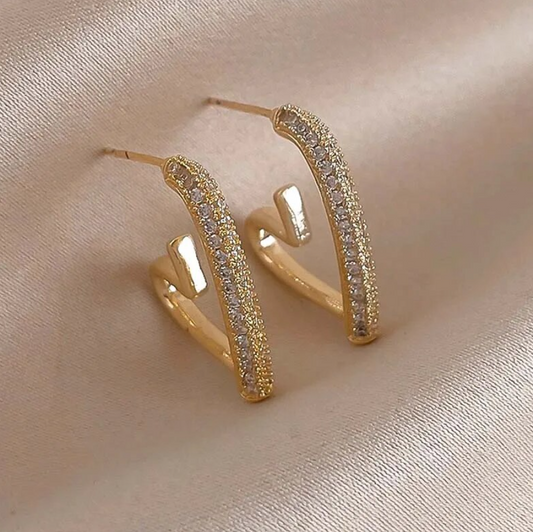 Heart Hoop Earrings