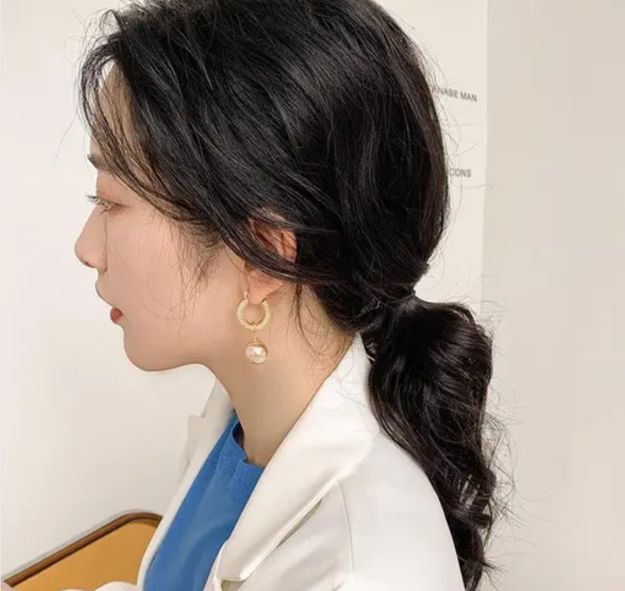 Geometric Drop Earring