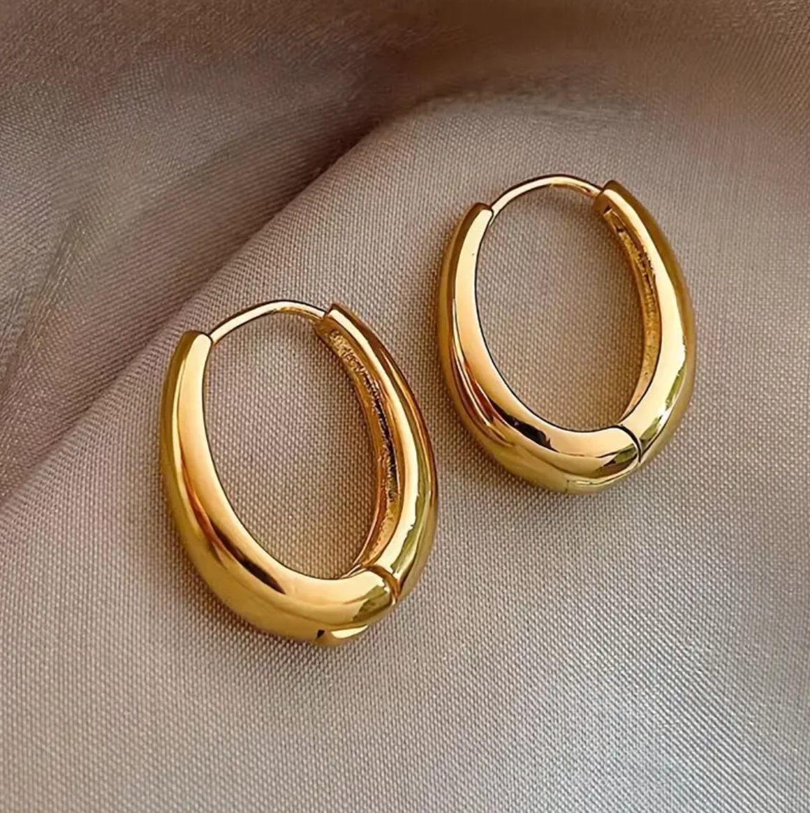 Gold Hoop Earring