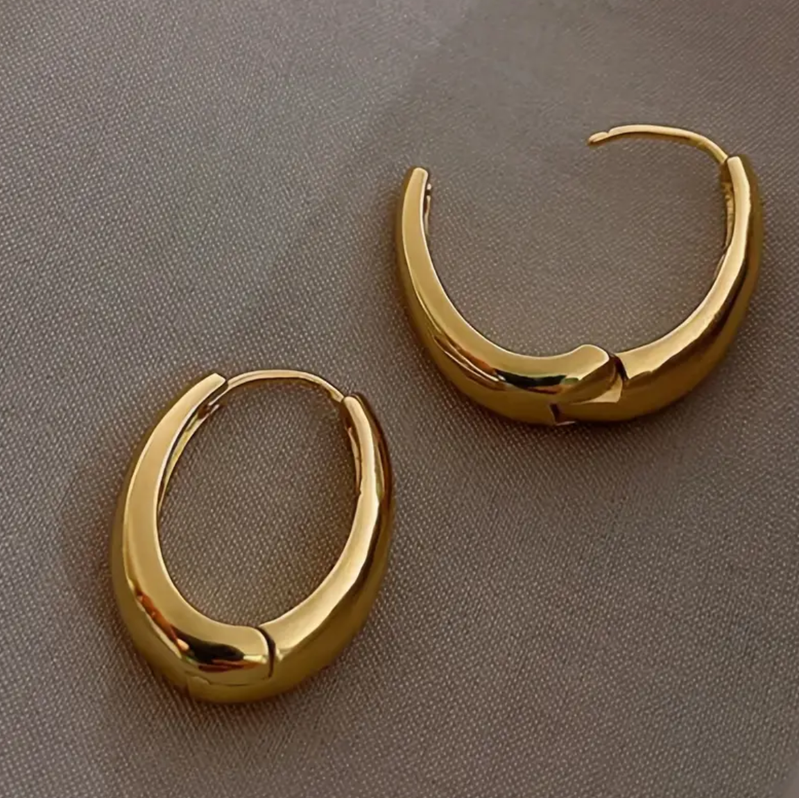 Gold Hoop Earring