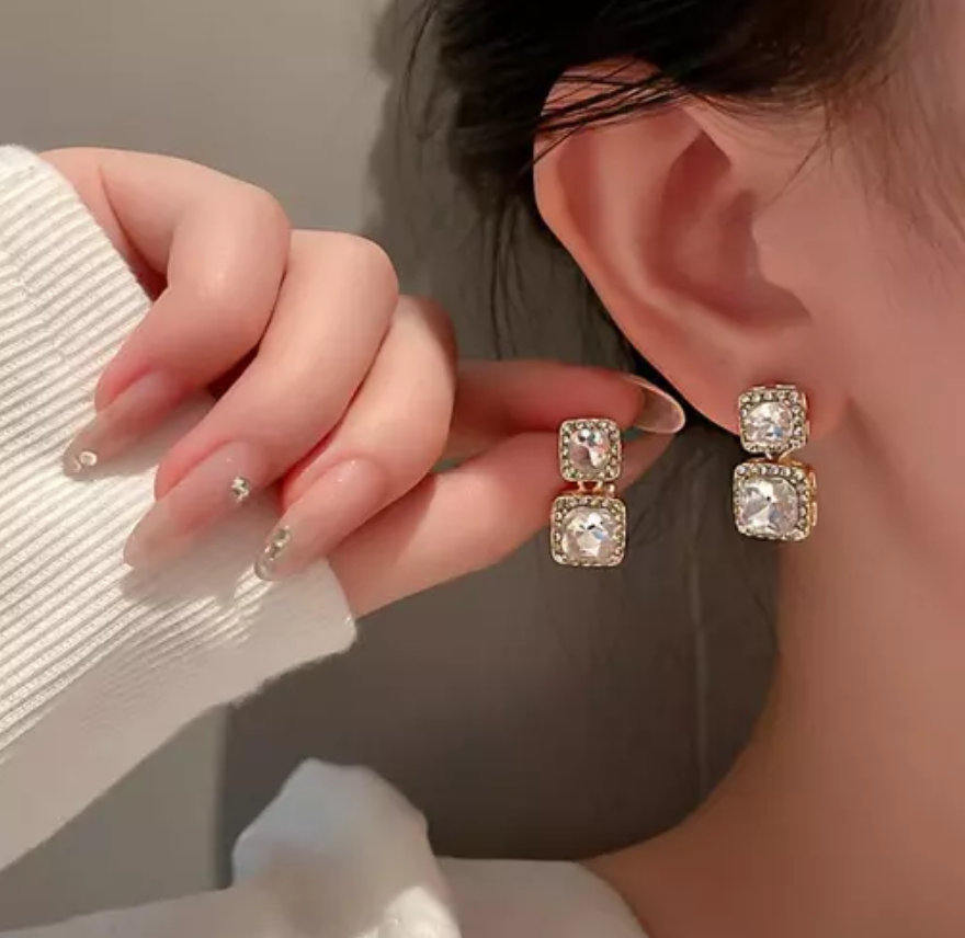 Crystal Statement Earring