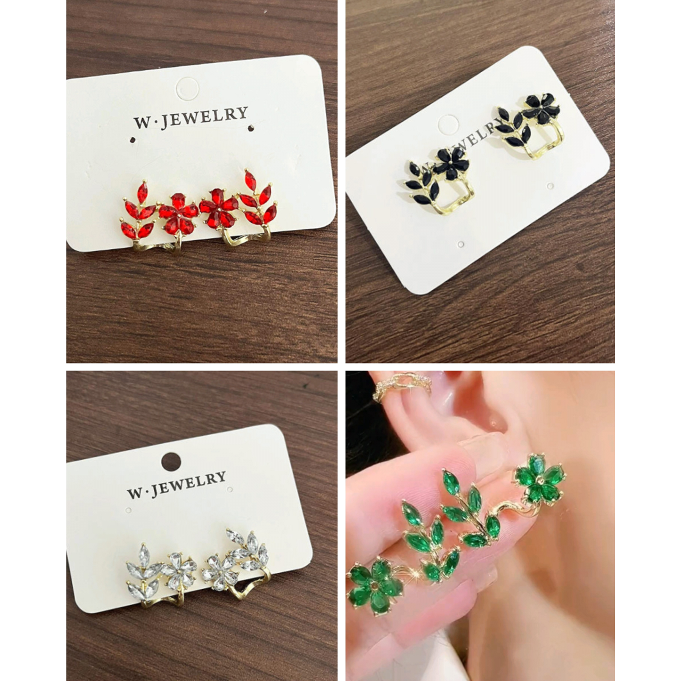 Flower Wrap Earring