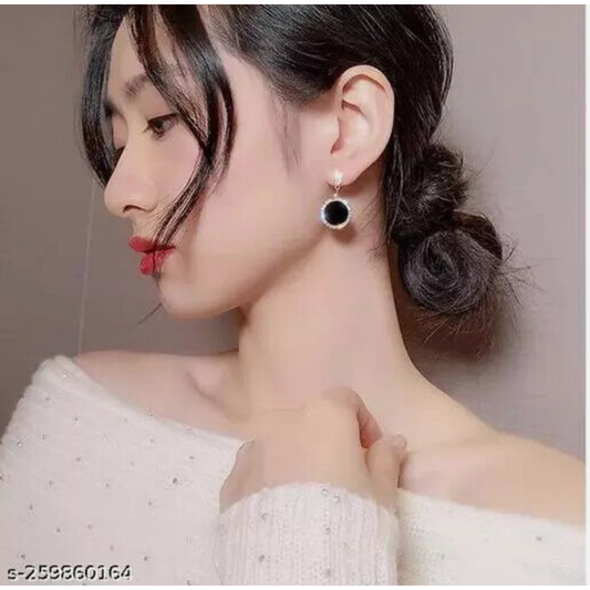 Circle Drop  Earring